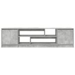 Casa si Gradina - Mobilier - Comode si corpuri - Comode - Comoda TV, gri beton, 188,5x41x50 cm, lemn prelucrat - Infinity.ro