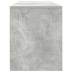 Casa si Gradina - Mobilier - Comode si corpuri - Comode - Comoda TV, gri beton, 188,5x41x50 cm, lemn prelucrat - Infinity.ro