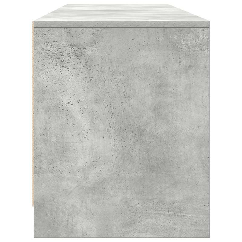 Casa si Gradina - Mobilier - Comode si corpuri - Comode - Comoda TV, gri beton, 188,5x41x50 cm, lemn prelucrat - Infinity.ro