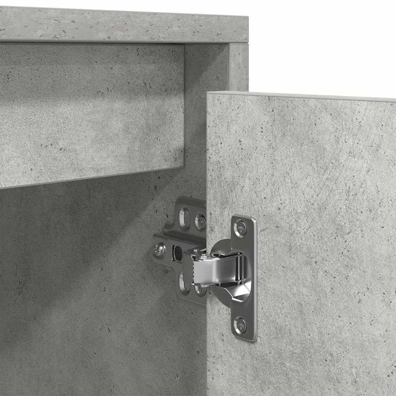 Casa si Gradina - Mobilier - Comode si corpuri - Comode - Comoda TV, gri beton, 188,5x41x50 cm, lemn prelucrat - Infinity.ro