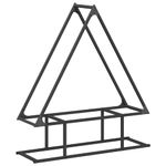 Casa si Gradina - Termice - Sobe, Seminee si accesorii - Accesorii seminee si sobe - Suport pentru lemne de foc negru Otel laminat la rece - Infinity.ro