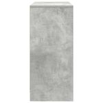 Casa si Gradina - Mobilier - Comode si corpuri - Comode - Bufeta cu sertare si usi Gri beton 70,5x34x74,5 cm - Infinity.ro