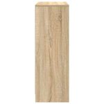 Casa si Gradina - Mobilier - Comode si corpuri - Comode - Bufeta cu sertare si usi Stejar Sonoma 73x31x90 cm - Infinity.ro