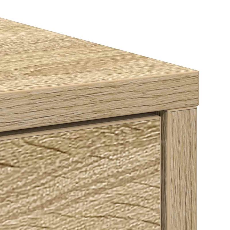 Casa si Gradina - Mobilier - Comode si corpuri - Comode - Bufeta cu sertare si usi Stejar Sonoma 73x31x90 cm - Infinity.ro
