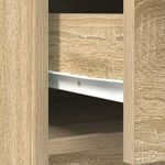 Casa si Gradina - Mobilier - Comode si corpuri - Comode - Bufeta cu sertare si usi Stejar Sonoma 73x31x90 cm - Infinity.ro