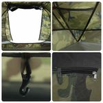 Sport si Outdoor - Camping - Corturi camping - Cort de pescuit pentru 3 persoane, camuflaj, rezistent la apa - Infinity.ro