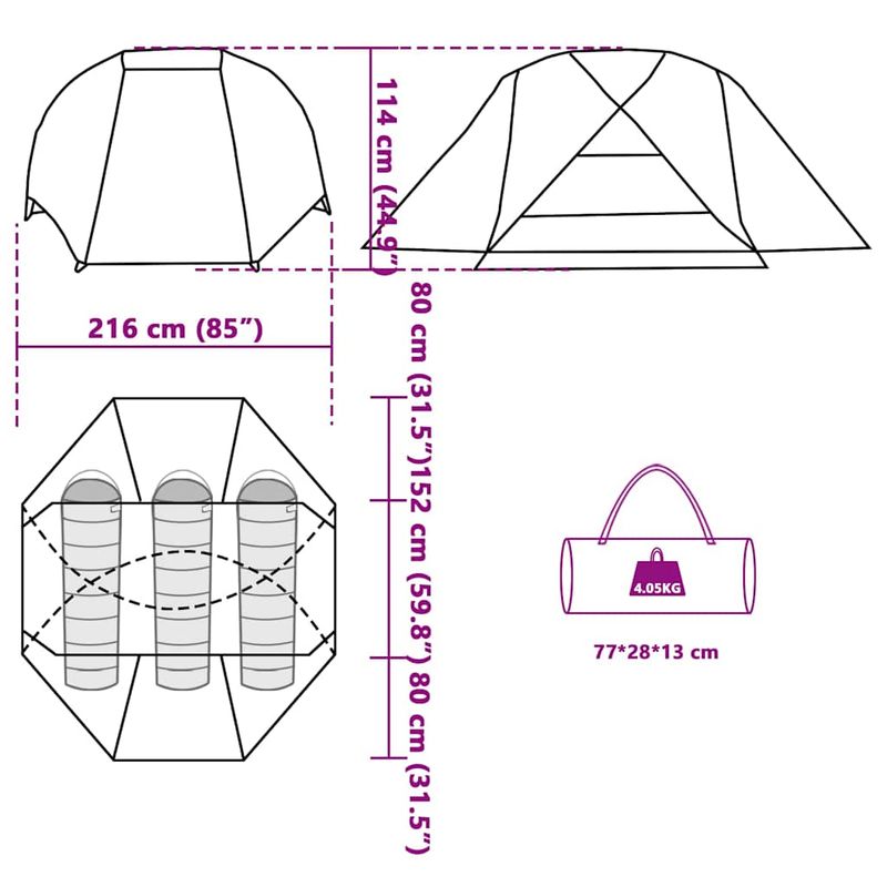Sport si Outdoor - Camping - Corturi camping - Cort de pescuit pentru 3 persoane, camuflaj, rezistent la apa - Infinity.ro
