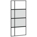 Casa si Gradina - Constructii - Usi interior, exterior si garaj - Usi interior - Usa glisanta cu set de feronerie neagra sticla securizata - Infinity.ro