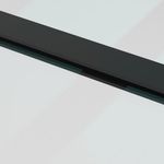 Casa si Gradina - Constructii - Usi interior, exterior si garaj - Usi interior - Usa glisanta cu set de feronerie neagra 102,5x205 cm Sticla ESG - Infinity.ro