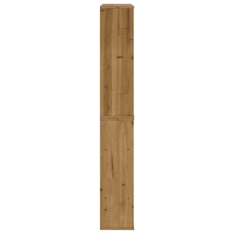 Casa si Gradina - Mobilier - Comode si corpuri - Comode - Dulapuri laterale 5 buc "ODDA" 40x24x79 cm lemn masiv de pin, model 7 rafturi 5 sertare - Infinity.ro