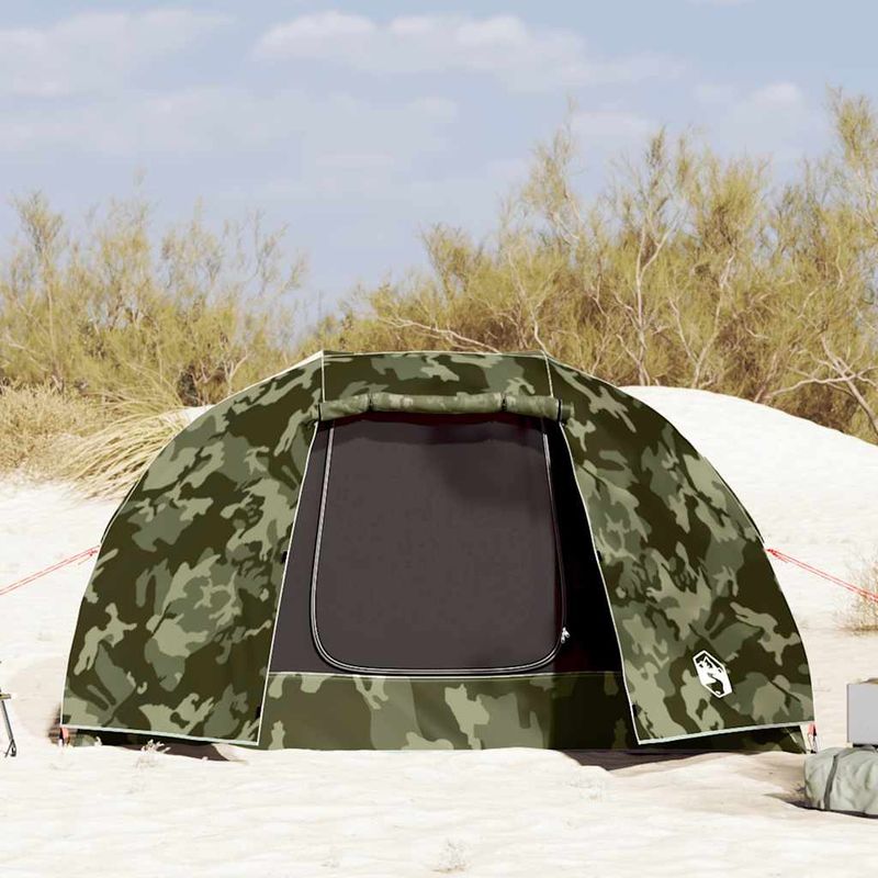 Sport si Outdoor - Camping - Corturi camping - Cort de pescuit pentru 5 persoane, camuflaj, impermeabil - Infinity.ro