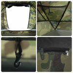 Sport si Outdoor - Camping - Corturi camping - Cort de pescuit pentru 5 persoane, camuflaj, impermeabil - Infinity.ro