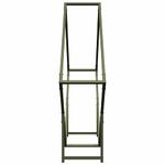 Casa si Gradina - Termice - Sobe, Seminee si accesorii - Accesorii seminee si sobe - Suport pentru lemne de foc Verde masline Otel laminat la rece - Infinity.ro