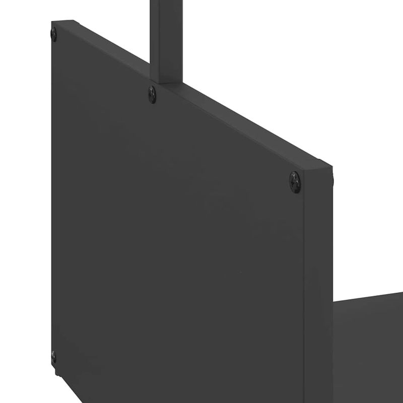 Casa si Gradina - Termice - Sobe, Seminee si accesorii - Accesorii seminee si sobe - Suport pentru lemne de foc negru Otel laminat la rece - Infinity.ro