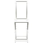 Casa si Gradina - Termice - Sobe, Seminee si accesorii - Accesorii seminee si sobe - Suport pentru lemne de foc alb 80x25x80 cm Otel laminat la rece - Infinity.ro