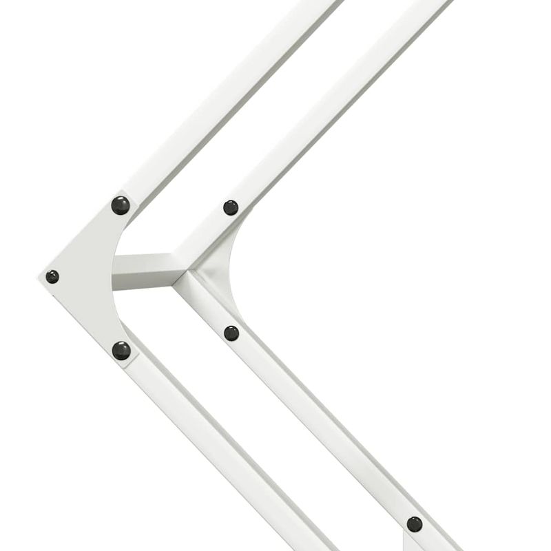 Casa si Gradina - Termice - Sobe, Seminee si accesorii - Accesorii seminee si sobe - Suport pentru lemne de foc alb 80x25x80 cm Otel laminat la rece - Infinity.ro