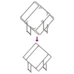 Casa si Gradina - Termice - Sobe, Seminee si accesorii - Accesorii seminee si sobe - Suport pentru lemne de foc alb 80x25x80 cm Otel laminat la rece - Infinity.ro