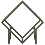 Casa si Gradina - Termice - Sobe, Seminee si accesorii - Accesorii seminee si sobe - Suport pentru lemne de foc Verde masline Otel laminat la rece - Infinity.ro