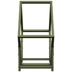 Casa si Gradina - Termice - Sobe, Seminee si accesorii - Accesorii seminee si sobe - Suport pentru lemne de foc Verde masline Otel laminat la rece - Infinity.ro