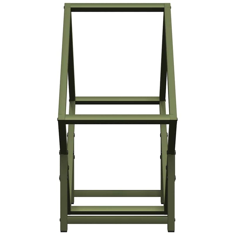 Casa si Gradina - Termice - Sobe, Seminee si accesorii - Accesorii seminee si sobe - Suport pentru lemne de foc Verde masline Otel laminat la rece - Infinity.ro