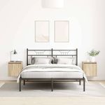 Casa si Gradina - Mobilier - Comode si corpuri - Noptiere - Noptiere montate pe perete 2 buc Stejar Sonoma 38x34x40 cm - Infinity.ro