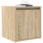 Casa si Gradina - Mobilier - Comode si corpuri - Noptiere - Noptiere montate pe perete 2 buc Stejar Sonoma 38x34x40 cm - Infinity.ro