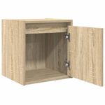 Casa si Gradina - Mobilier - Comode si corpuri - Noptiere - Noptiere montate pe perete 2 buc Stejar Sonoma 38x34x40 cm - Infinity.ro
