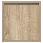 Casa si Gradina - Mobilier - Comode si corpuri - Noptiere - Noptiere montate pe perete 2 buc Stejar Sonoma 38x34x40 cm - Infinity.ro