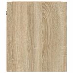 Casa si Gradina - Mobilier - Comode si corpuri - Noptiere - Noptiere montate pe perete 2 buc Stejar Sonoma 38x34x40 cm - Infinity.ro