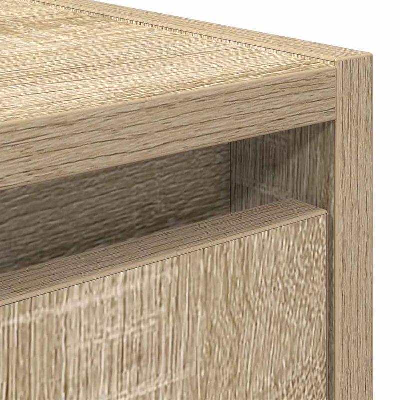 Casa si Gradina - Mobilier - Comode si corpuri - Noptiere - Noptiere montate pe perete 2 buc Stejar Sonoma 38x34x40 cm - Infinity.ro