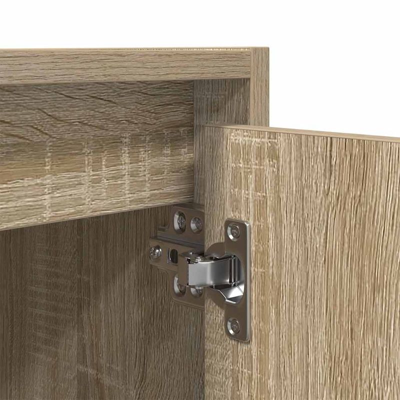 Casa si Gradina - Mobilier - Comode si corpuri - Noptiere - Noptiere montate pe perete 2 buc Stejar Sonoma 38x34x40 cm - Infinity.ro