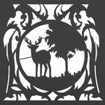 Casa si Gradina - Termice - Sobe, Seminee si accesorii - Accesorii seminee si sobe - Suport pentru lemne de foc negru Otel laminat la rece - Infinity.ro