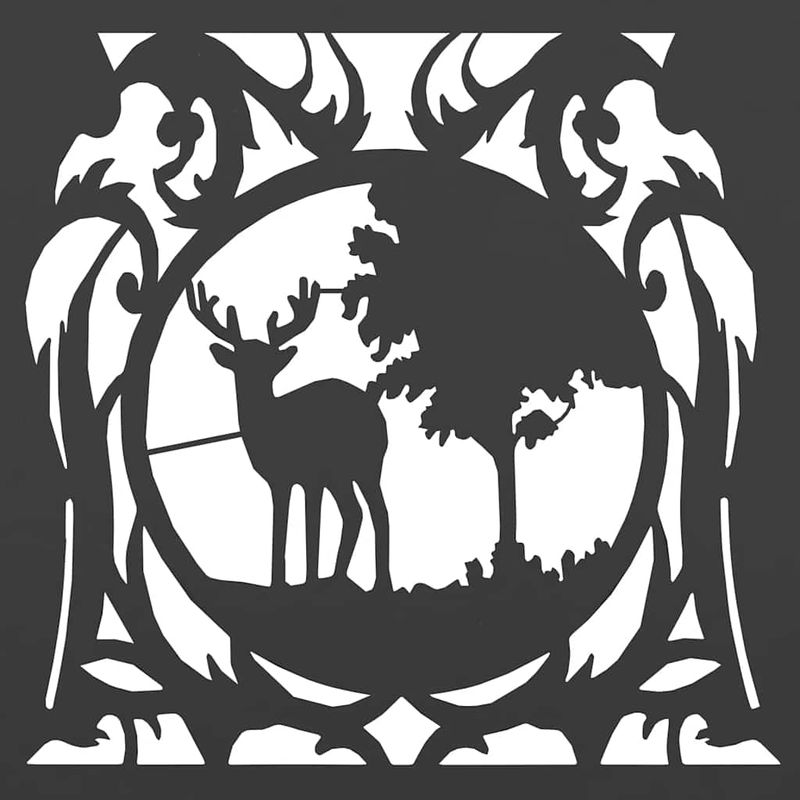 Casa si Gradina - Termice - Sobe, Seminee si accesorii - Accesorii seminee si sobe - Suport pentru lemne de foc negru Otel laminat la rece - Infinity.ro