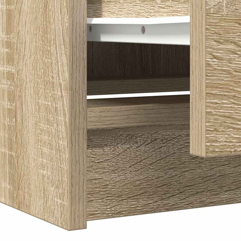 Casa si Gradina - Mobilier - Comode si corpuri - Comode - Dulap TV Stejar Sonoma 40x35x54 cm Lemn prelucrat - Infinity.ro