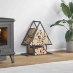 Casa si Gradina - Termice - Sobe, Seminee si accesorii - Accesorii seminee si sobe - Suport pentru lemne de foc Antracit Otel laminat la rece - Infinity.ro