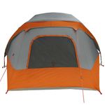 Sport si Outdoor - Camping - Corturi camping - Cort de camping 4 persoane gri si portocaliu impermeabil - Infinity.ro