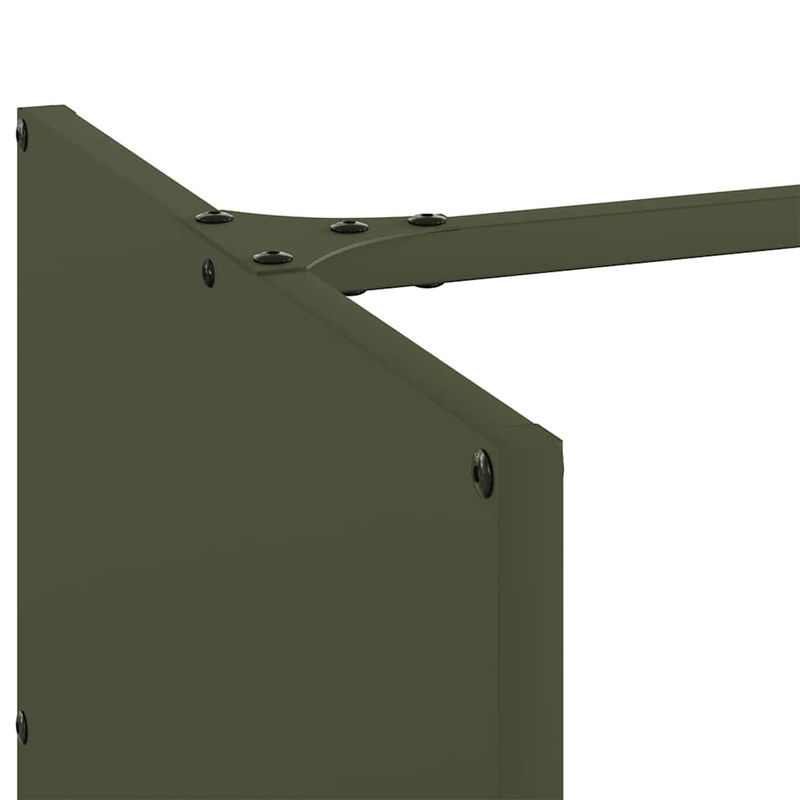 Casa si Gradina - Termice - Sobe, Seminee si accesorii - Accesorii seminee si sobe - Suport pentru lemne de foc Verde masline Otel laminat la rece - Infinity.ro