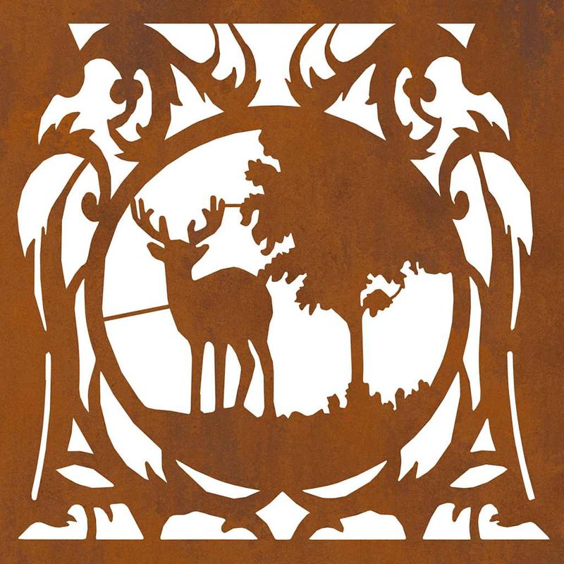 Casa si Gradina - Termice - Sobe, Seminee si accesorii - Accesorii seminee si sobe - Suport pentru lemne de foc 40x40x40 cm Otel pentru intemperii - Infinity.ro