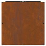 Casa si Gradina - Termice - Sobe, Seminee si accesorii - Accesorii seminee si sobe - Suport pentru lemne de foc 40x40x40 cm Otel pentru intemperii - Infinity.ro