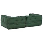 Casa si Gradina - Gradina si terasa - Mobilier exterior - Canapele si fotolii gradina - Puf modular verde 140x70x36 tesatura - Infinity.ro