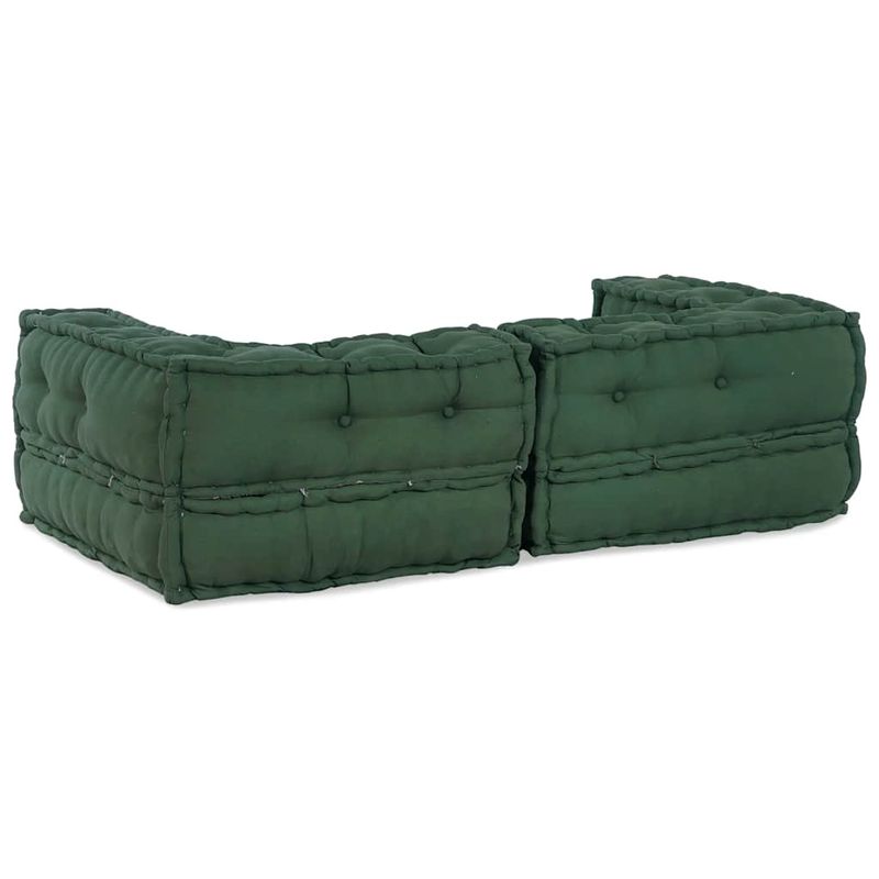 Casa si Gradina - Gradina si terasa - Mobilier exterior - Canapele si fotolii gradina - Puf modular verde 140x70x36 tesatura - Infinity.ro