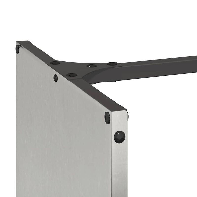 Casa si Gradina - Termice - Sobe, Seminee si accesorii - Accesorii seminee si sobe - Suport pentru lemne de foc 40x30x80 cm otel inoxidabil - Infinity.ro