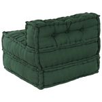 Casa si Gradina - Gradina si terasa - Mobilier exterior - Canapele si fotolii gradina - Puf modular verde 70x70x54 tesatura - Infinity.ro