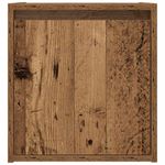 Casa si Gradina - Mobilier - Comode si corpuri - Noptiere - Noptiera montata pe perete lemn vechi 38x34x40 cm - Infinity.ro
