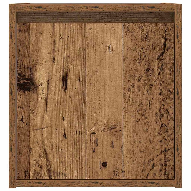 Casa si Gradina - Mobilier - Comode si corpuri - Noptiere - Noptiera montata pe perete lemn vechi 38x34x40 cm - Infinity.ro