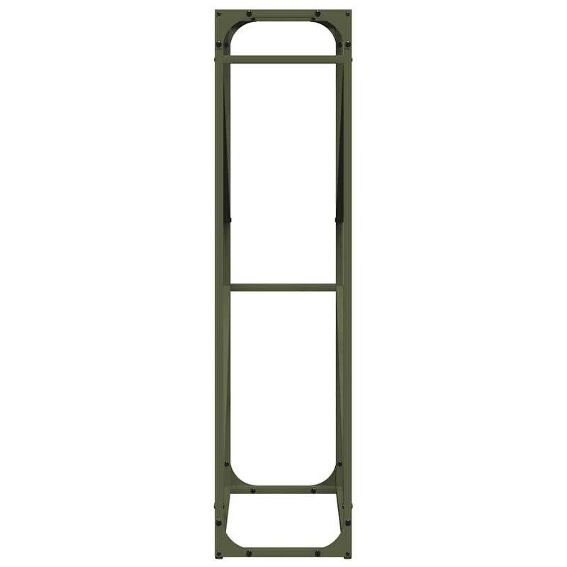 Casa si Gradina - Termice - Sobe, Seminee si accesorii - Accesorii seminee si sobe - Suport pentru lemne de foc Verde masline Otel laminat la rece - Infinity.ro