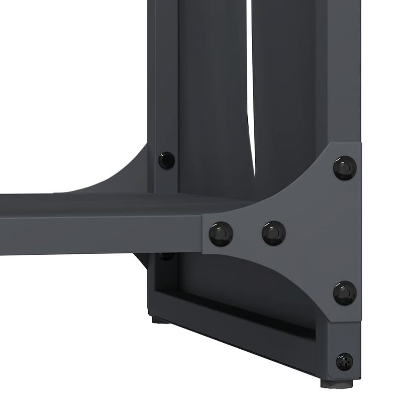 Casa si Gradina - Termice - Sobe, Seminee si accesorii - Accesorii seminee si sobe - Suport pentru lemne de foc Antracit Otel laminat la rece - Infinity.ro