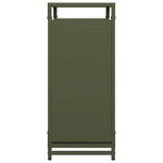 Casa si Gradina - Termice - Sobe, Seminee si accesorii - Accesorii seminee si sobe - Suport pentru lemne de foc Verde masline Otel laminat la rece - Infinity.ro