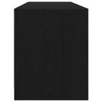 Casa si Gradina - Mobilier - Comode si corpuri - Comode - Dulap TV Stejar Negru 188,5x41x50 cm Lemn prelucrat - Infinity.ro
