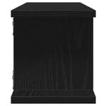 Casa si Gradina - Mobilier - Biblioteci si rafturi - Rafturi - Rafturi de perete 2 buc Stejar negru 105x18x2 cm Lemn prelucrat - Infinity.ro